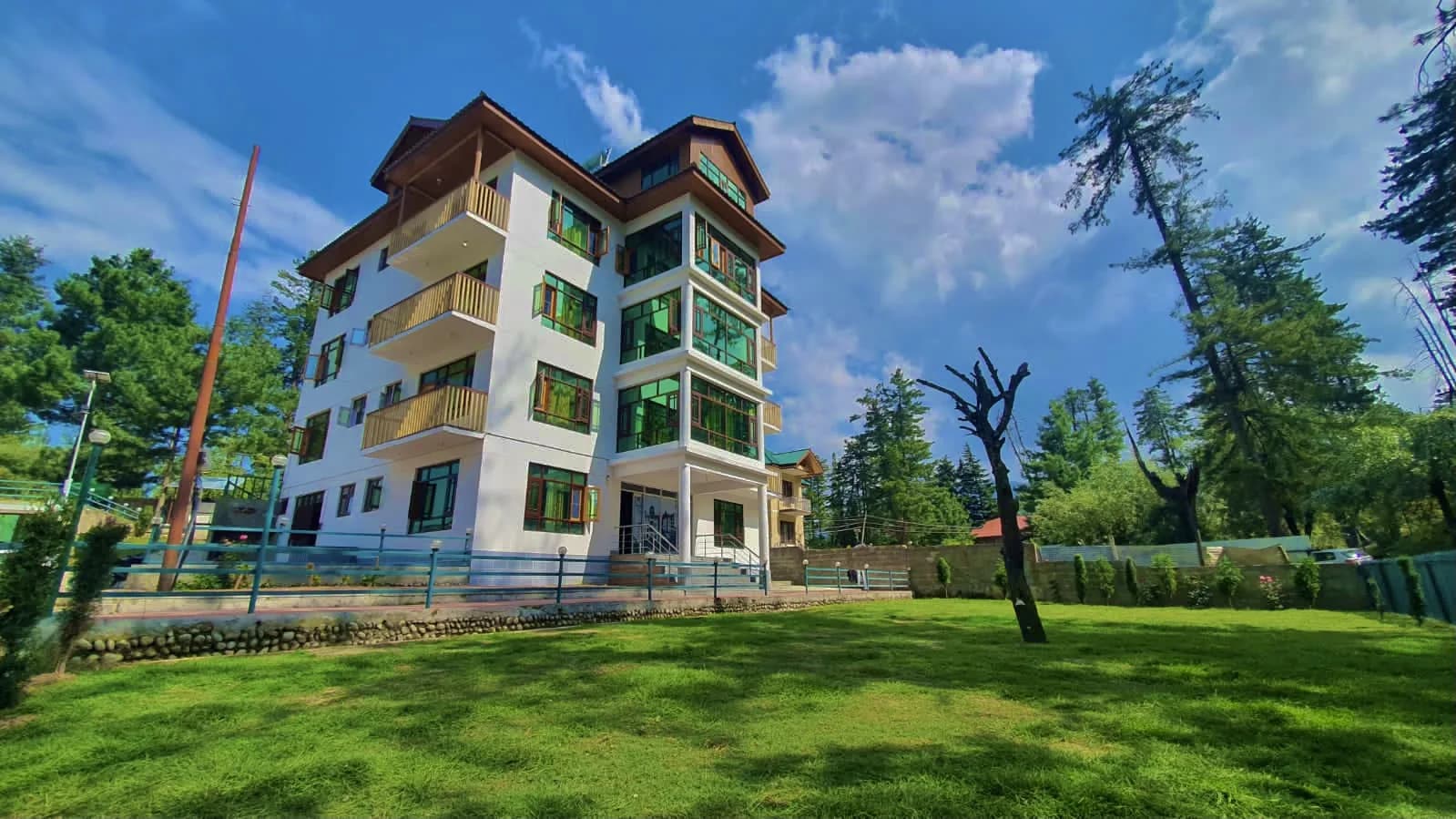 Mountain Views at Hotel Gulmarg House